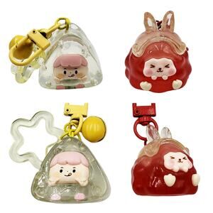 Mixed Lot Naughty Fruit Blind Bag Jelly Like Encapsulated Key Chain Charms Japan